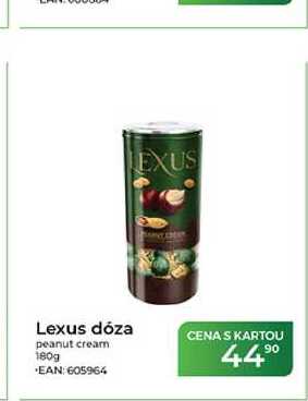 Lexus dóza peanut cream 180g