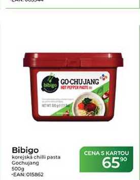 Bibigo korejská chilli pasta Gochujang 500g