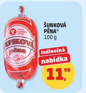 ŠUNKOVÁ PĚNA, 100 g  