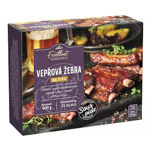   Excellent Vepřová žebra na pivu 600 g