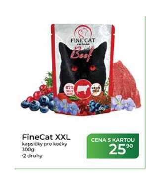 FineCat XXL kapsičky pro kočky 300g