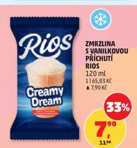 ZMRZLINA S VANILKOVOU PŘÍCHUTÍ RIOS, 120 ml  