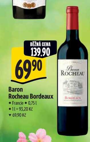  Baron Rocheau Bordeaux 0,75 l