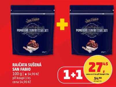 RAJČATA SUŠENÁ SAN FABIO, 100 g 