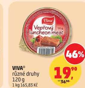 VIVA různé druhy, 120 g