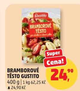 BRAMBOROVÉ TĚSTO GUSTITO, 400 g 
