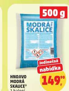 HNOJIVO MODRÁ SKALICE, 1 baloni