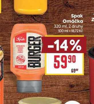 Spak Omáčka 320 ml