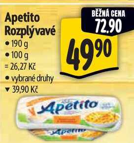 Apetito Rozplývavé, 190 g 