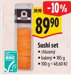 Sushi set, 185 g