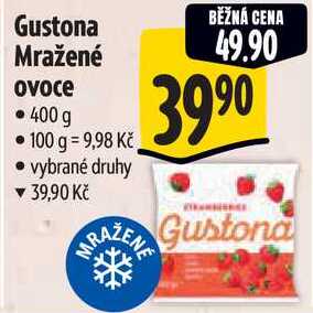 Gustona Mražené ovoce, 400 g 