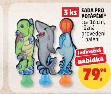 SADA PRO POTÁPĚNÍ cca 16 cm, různá provedení, 1 balení 