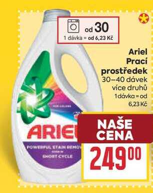 Ariel Prací prostředek 30-40 dávek