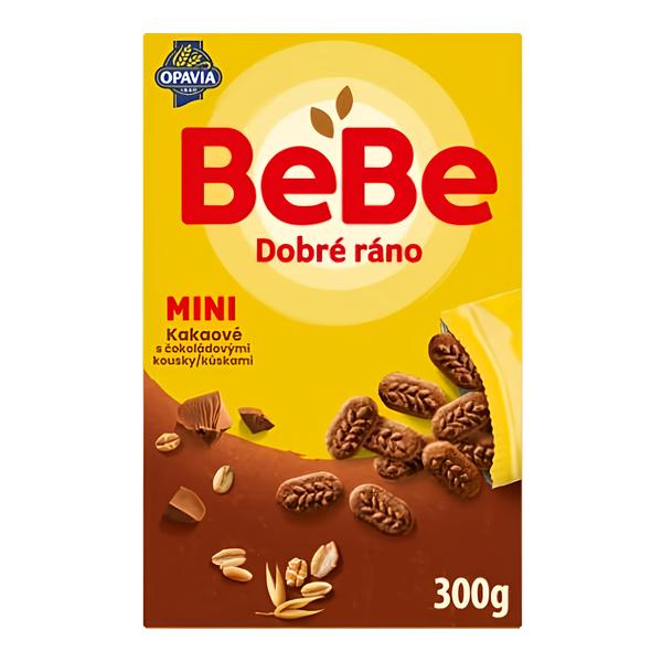 Opavia sušenky Bebe Dobré ráno Mini medové s kousky čokolády 6 x 50g