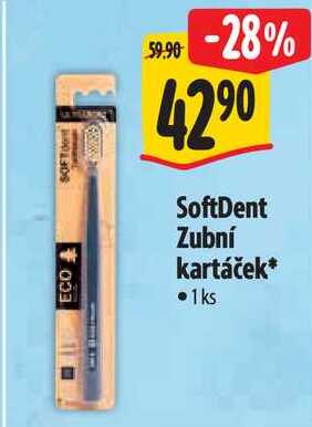SoftDent Zubní kartáček, 1 ks