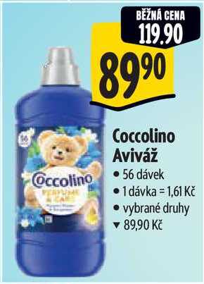 Coccolino Aviváž, 56 dávek