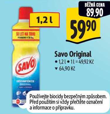 Savo Original, 1,21
