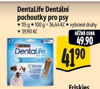 DentaLife Dentální pochoutky pro psy, 115 g 