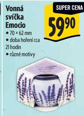 Vonná svíčka Emocio