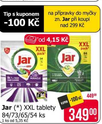 Jar tablety 84/73/65/54 ks 