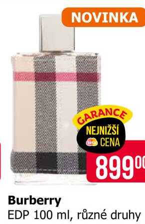 Burberry EDP 100 ml, různé druhy 
