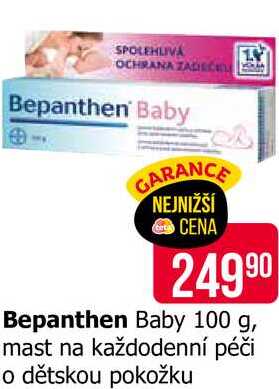 Baby 100 g, mast na každodenní péči o dětskou pokožku 
