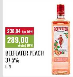 BEEFEATER PEACH 37,5% 0,71