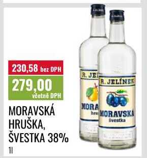 MORAVSKÁ HRUŠKA, ŠVESTKA 38% 11 