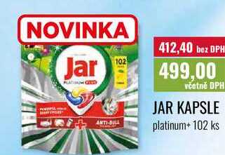 JAR KAPSLE platinum+ 102 ks