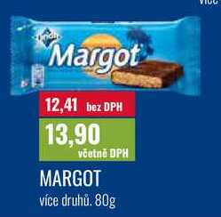 MARGOT více druhů. 80g  
