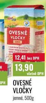OVESNÉ VLOČKY jemné, 500g 