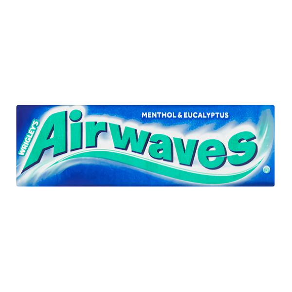 Airwaves Žvýkačky Menthol & Eukalyptus dražé