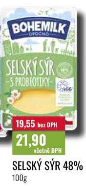 SELSKÝ SÝR 48% 100g 