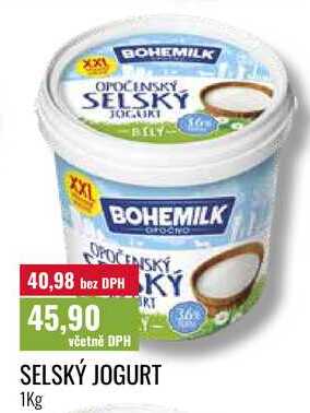 SELSKÝ JOGURT 1Kg  