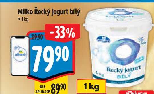 Milko Řecký jogurt bílý 1 kg
