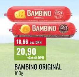 BAMBINO ORIGINÁL 100g