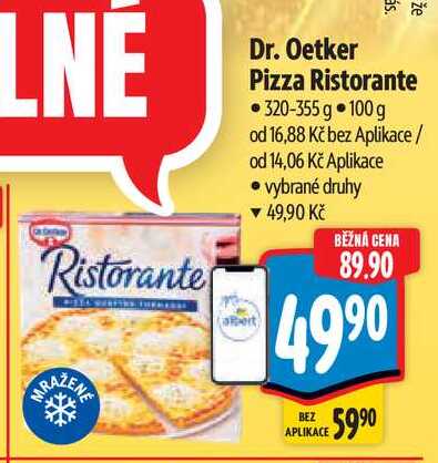 Dr. Oetker Pizza Ristorante 320-355 g