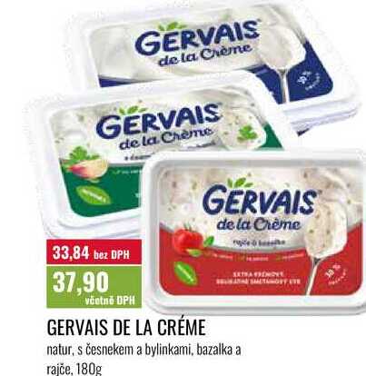 GERVAIS DE LA CRÉME 180g