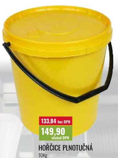 HOŘČICE PLNOTUČNÁ 10Kg  