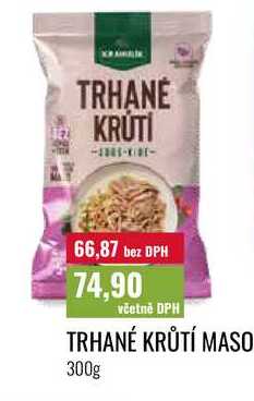 TRHANÉ KRŮTÍ MASO 300g