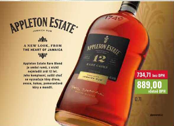 APPLETON ESTATE 12 0,7l
