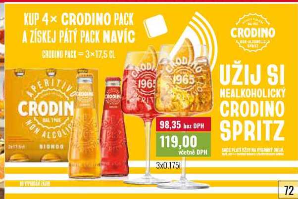 CRODINO 3x0,175cl