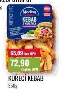 KUŘECÍ KEBAB 350g