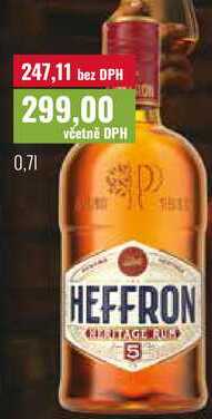 Heffron Rum 5y 0,7l 