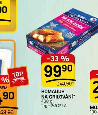 ROMADUR NA GRILOVÁNÍ* 400 g 