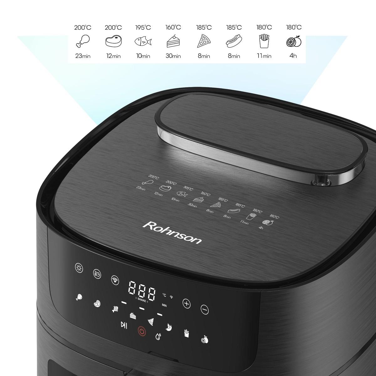 Horkovzdušná fritéza R-2858 XL 2 WI-FI, 1 KS