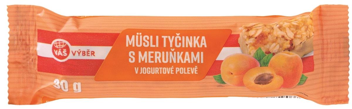 VÁŠ VÝBĚR Müsli tyčinka, 30 g