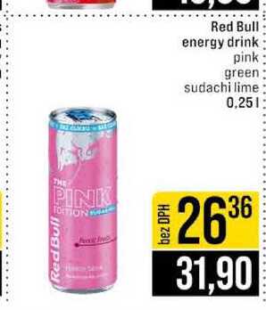 Red Bull energy drink pink green sudachi lime 0,25l