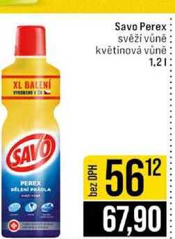 Savo Perex svěží vůně květinová vůně 1.2l