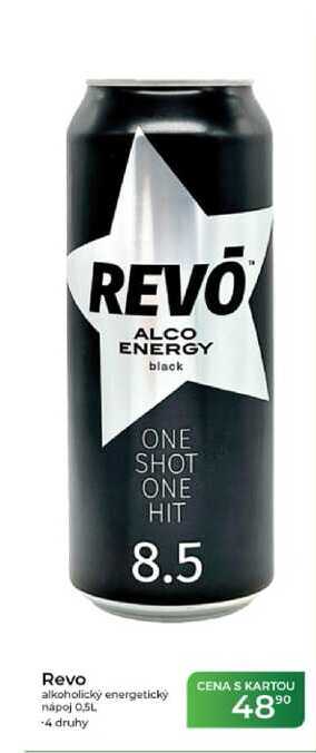 Revo alkoholický energetický nápoj 0.5L